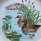 Amazing Vintage Hand Painted Soviet USSR Big Plate Tray 12" Ukraine Budi RARE