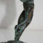 Bronze Discus Thrower Sculpture Greek Athlete Statue Olympic Games Discobolus