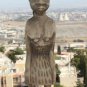 Antique Hand Carved Wooden Figurine Authentic African Tribal Wood Art Superb 16"