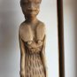 Antique Hand Carved Wooden Figurine Authentic African Tribal Wood Art Superb 16"