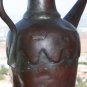 Large and Heavy Gorgeous Antique 19th Islamic Persian 12" Copper Water Jug Pot !