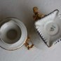 Soviet Handpainted Gzhel Porcelain Collectible Art Figurine Box Samovar USSR 8"