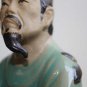 Chinese Man Wan Jiang China Hand Made Clay Pottery Terracotta Signed Rare 8"