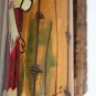 Wooden Beer Stein Hand Carved and Painted Decorative Romanian Wood Folk Art 9"