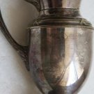 Collectible Antique Silver Plate Creamer Classic Form 6" Patina Great Condition