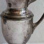 Collectible Antique Silver Plate Creamer Classic Form 6" Patina Great Condition