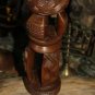 Exceptional Kuba Statue Sculpture African Tribal Wooden Art 11" Collectible RARE