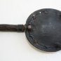 Old Custom Made Iron Ashtray Burner HorseShoe Wood Handle Rustic Primitive Rare