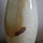 Vintage Natural Solid Onyx Marble Beautiful Flower Vase 8" Classic Home Decor