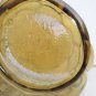 VTG Mid Century Modern Italy Light Amber Bubble Glass Genie Bottle Decanter 16"