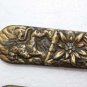 Pair of Antique Jerusalem Bronze Spoon Wall Hanging Large and Heavy Holy Land IL