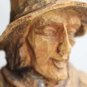 Vintage Glass Bottle with Papier Mache ? Hunter Rare Collectible Home Decoration