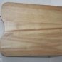 Vintage Chopping Cutting Board Butcher Block with Metal Handle 38x28cm