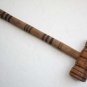 Vintage Antique Primitive 14" Wooden Mallet Hammer Gavel European Tool Decor !!!