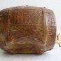 Old Vintage Cognac Bottle Decanter Barrel Shaped Rep. San Marino Collectible