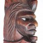 Wooden Mask Hand Carved Vintage Collectible Home Decoration Wood Made Rare Super
