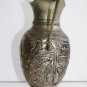 Old Vintage Islamic Brass Vase Pitcher with Grape Collector Home Bar Decoration