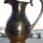 Old Vintage Islamic Brass Vase Pitcher from India Collector Home Bar Decoration
