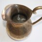 Old Vintage Islamic Brass Vase Pitcher from India Collector Home Bar Decoration