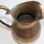 Old Vintage Islamic Brass Vase Pitcher from India Collector Home Bar Decoration