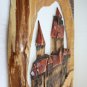 Wooden Plaque Hand Carved Romania Brah Wall Hanging Collectible Home Decor 19"