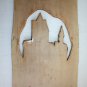 Wooden Plaque Hand Carved Romania Brah Wall Hanging Collectible Home Decor 19"