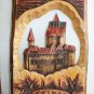 Wooden Plaque Hand Carved Romania Brah Wall Hanging Collectible Home Decor 19"