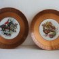 Judaica Vintage Hanukkah Plate Tray Jewish Brass Bronze Porcelain Islamic Arabic