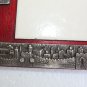 Vintage Israel Jerusalem Cutting Board Ceramic Wood and Metal Collectible Item