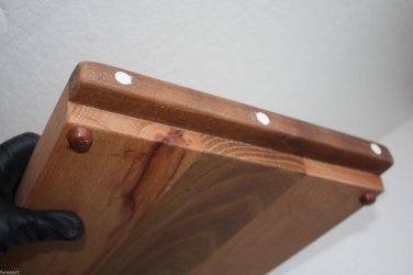 Hard and Heavy Chopping Cutting Board Butcher Block Custom Made 47x30cm Rare 15"