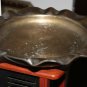 Heavy Solid Brass Bronze Bowl Dish Plate Home Decor Collectible 1.7Kg