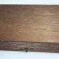 Old Antique Pick Me Up Wooden Box Hand Painted Oil on Wood Signed 1924 Rarest