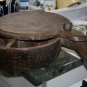 Antique India Rosewood Round Lidded Spice Box Samruddhi Keralan Museum Quality