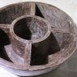 Antique India Rosewood Round Lidded Spice Box Samruddhi Keralan Museum Quality