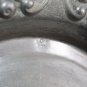 Antique Medieval Style Silver Color Metal Plate Charger Spanish Colonial 30cm