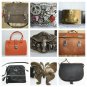 Vintage Genuine Leather Bag Messenger Travel Case Briefcase Handbag Belt Buckle