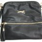 Vintage Genuine Leather Bag Messenger Travel Case Briefcase Handbag Belt Buckle