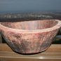 Old Primitive Antique Wooden Trencher Dough Bowl Hewn Carved Wood Rustic Chapati