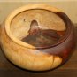 Old Primitive Antique Wooden Trencher Dough Bowl Hewn Carved Wood Rustic Chapati