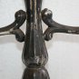 Old Antique Hazorfim Solid Silver Israel 11" Candlestick Candleholder 330Gr