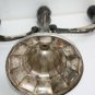 Old Antique Hazorfim Solid Silver Israel 11" Candlestick Candleholder 330Gr