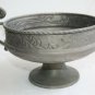 Old Vintage Antique Copper Brass Bronze Pewter Metal Kettle Pot Bowl Planter Jug