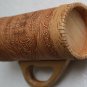 Handmade Birch Bark Beer Stein Wooden Mug Cup 7" Home Bar Decor