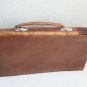 Old Antique Genuine Thick Leather Briefcase Men Business Bag Messenger Chanes