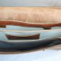 Old Antique Genuine Thick Leather Briefcase Men Business Bag Messenger Chanes