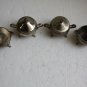 Old Vintage Set of 4 Silver Plate Bowls 2 Sugar Lidded Handled and 2 Cream Bowl
