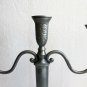 Vintage 3 Arm Metal Candlestick Candle Holder from Israel Jerusalem Holy Land 12