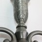 Vintage 3 Arm Metal Candlestick Candle Holder from Israel Jerusalem Holy Land 12