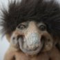 Original Handmade NYFORM Norwegian Old Man Troll No 124 Collectible 7"