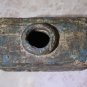 Antique Artefact Pre-Columbian or Persian Rectangular Clay Terracotta Vase Bottl